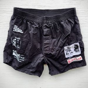 RAF SIMON'S PATCH BOXER SHORTS